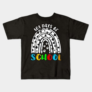 101 Days Of School Today 101 Days Smarter Dalmatian Lovers Kids T-Shirt